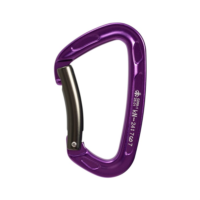 VERTICAL Карабин скалолазный с гнутой защелкой ver 0269-1