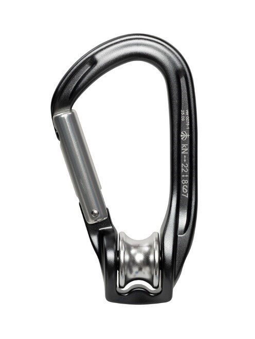 VERTICAL Карабин с роликом "Рок-н-ролл" пр. защёлка ver 0278-1